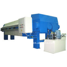 Hydraulic Recessed Filter Plate Chamber Filter Press,Manual Filter Plate Shift,Hydraulic Closing semi-Automatic Filter Press